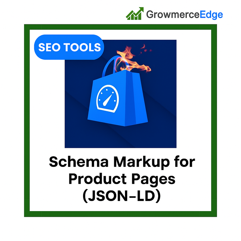 Schema Markup for Product Pages (JSON-LD)