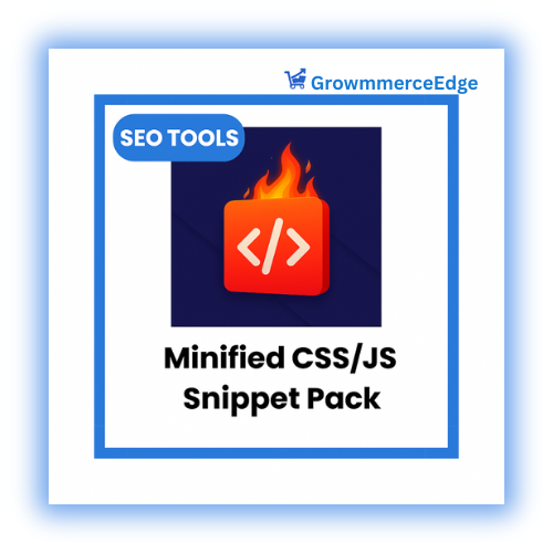 Minified CSS/JS Snippet Pack